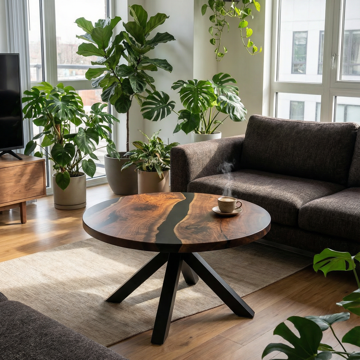 Epoxy Resin Coffee Tables – Crystawood